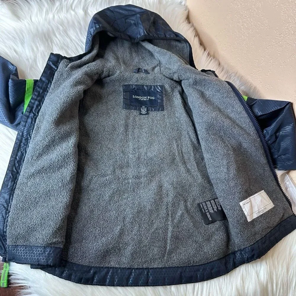 London Fog Boy Kid's Midweight Jacket Navy Size 3T